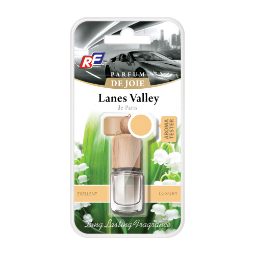 27322N RUSEFF Ароматизатор подвесной  жидкостный PARFUM DE JOIE  Lanes Valley (0,004л) - 0,005 л