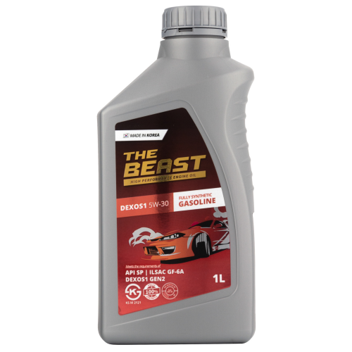 E0114L01U1 THE BEAST Синт-ое мот.масло DEXOS 1 5W-30 (1л) - 1 л