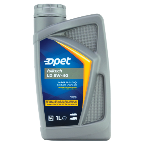 601439155 OPET Синт. мот.масло Fulltech LD 5W-40 SN A3/B4 (1л) - 1 л