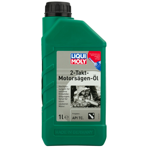 1282 LiquiMoly Мин. мот.масло д/2-т.бензопил и газонокосилок 2-Takt-Motorsagen-Oil TC (1л) - 1 л