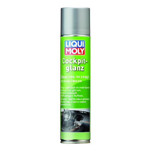 7582 LiquiMoly Ср-во д/ухода за пластиком Cockpit Glanz (0,3л) - 0,3 л