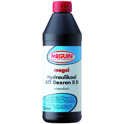 6479 Meguin Мин. тр.масло д/АКПП Megol Hydraulikoel ATF Dexron II D (1л) - 1 л