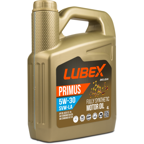 L034-1334-0404 LUBEX Синт-ое мот.масло PRIMUS SVW-LA 5W-30 SN C3 (4л) - 4 л