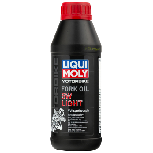 1523 LiquiMoly Синт-ое масло д/вилок и амортиз. Motorbike Fork Oil Light 5W (0,5л) - 0,5 л