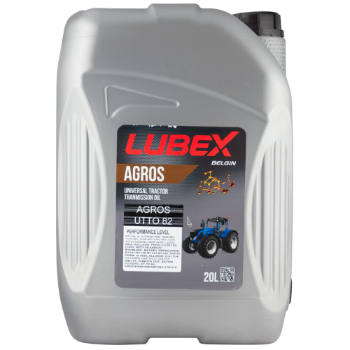 L020-0860-0020 LUBEX Мин. тр.масло AGROS UTTO 82 10W-30 GL-4 (20л) - 20 л