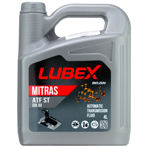 L020-0876-0404 LUBEX П/с. тр.масло д/АКПП MITRAS ATF ST DX III (4л) - 4 л