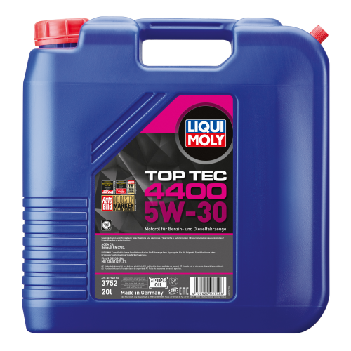 3752 LiquiMoly НС-синт. мот.масло Top Tec 4400 5W-30 C4 (20л) - 20 л