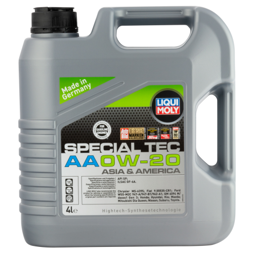 9705 LiquiMoly НС-синт. мот.масло Special Tec AA 0W-20 SP GF-6A (4л) - 4 л