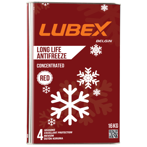 L031-1207-0016 LUBEX Антифриз-конц. LONG LIFE ANTIFREEZE G12+ (16кг) - 16 кг