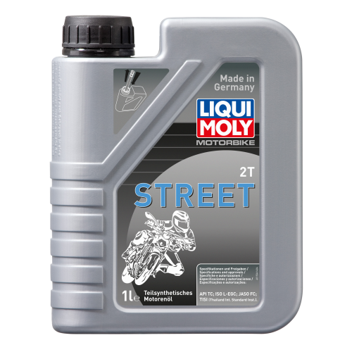 3981 LiquiMoly П/с. мот.масло д/2-т.мотоц. Motorbike 2T Street TC FC L-EGC (1л) - 1 л