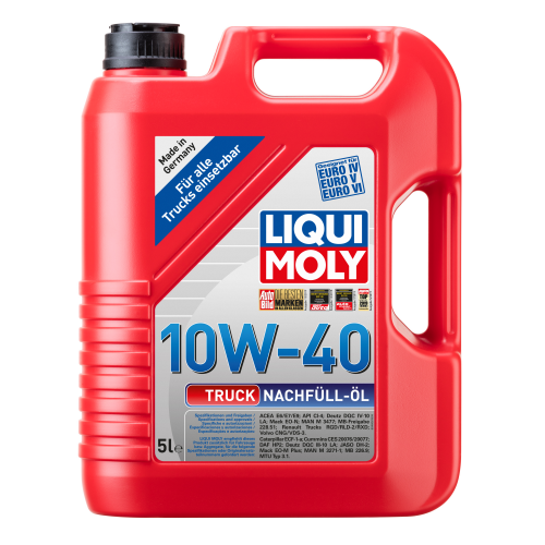 4606 LiquiMoly НС-синт. мот.масло Truck Nachfull-Oil 10W-40 CK-4 E6/E7/E9 (5л) - 5 л