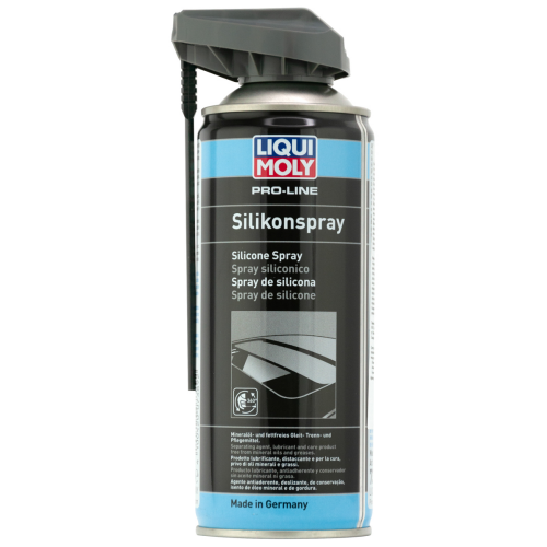 7389 LiquiMoly Бесцветная смазка-силикон Pro-Line Silikon-Spray (0,4л) - 0,4 л