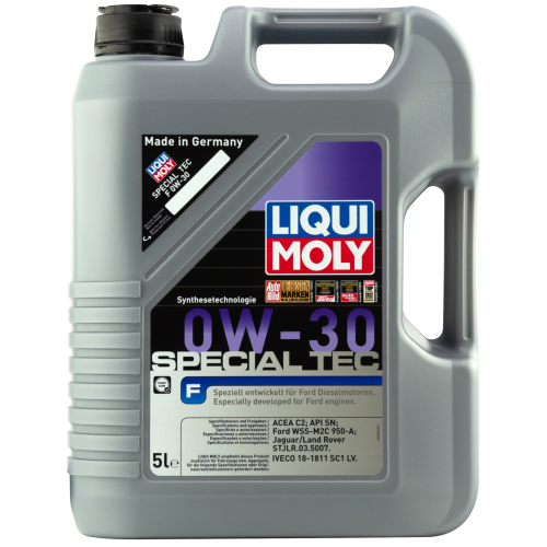 8903 LiquiMoly НС-синт. мот.масло Special Tec F 0W-30 SN C2 (5л) - 5 л