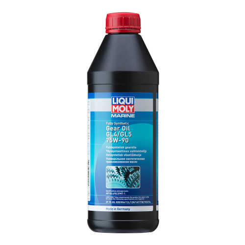 25071 LiquiMoly Синт. тр.масло д/водн.техн. Marine Gear Oil 75W-90 GL-4/GL-5/MT-1 (1л) - 1 л