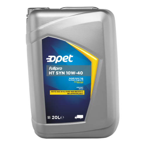 601215322 OPET НС-синт. мот.масло Fullpro HT SYN 10W-40 E4/E7 (20л) - 20 л